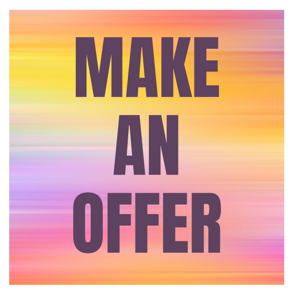 ☮️ MAKE AN OFFER ☮️